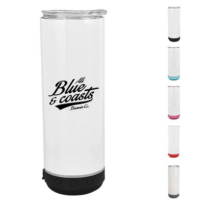 20oz Music Speaker Tumbler