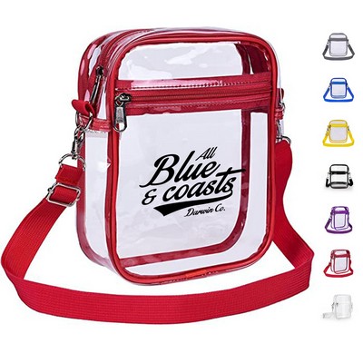 Clear Stadium Crossbody Bag