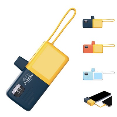 5000mAh Dual-Port Cartoon Mobile Power Bank