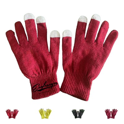 Winter Tech Touch Knit Gloves