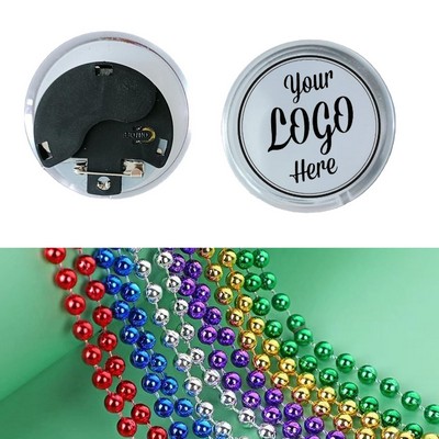 Sparkling Beaded Pendant Necklace