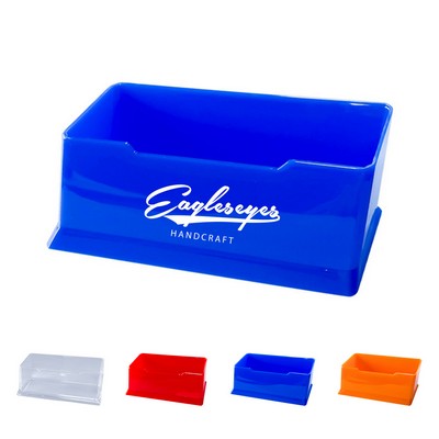 Premium Acrylic Desk Business Card Holder