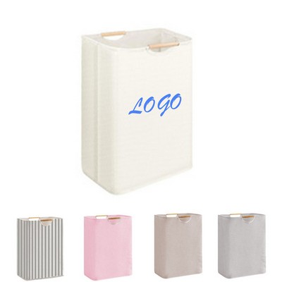 Folding Household Laundry Basket, Large Moisture-Proof and Waterproof Storage Bin