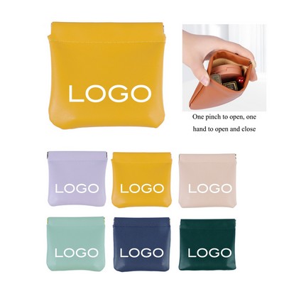 PU Leather Spring Sheet Bag