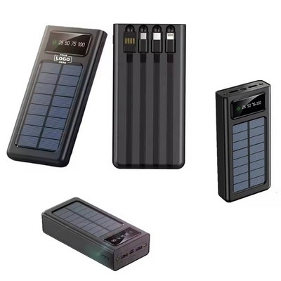 Power Bank with Solar Charging Capability