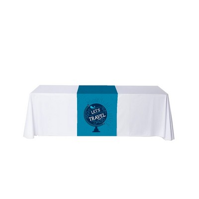 24" x 63" Table Runner Polyester Full Color Dye Sublimation - Made in the USA
