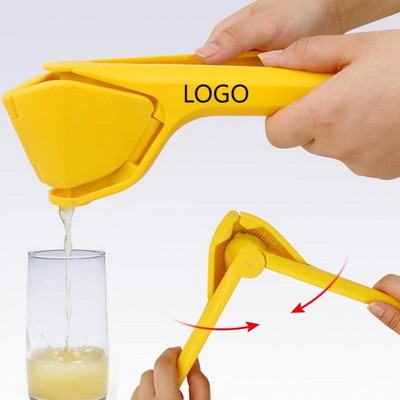 Plastic Lemon Squeezer W/ Ergonomic Handle