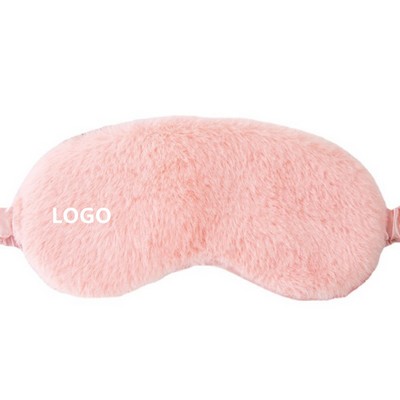 Soft Plush Eye Mask For Sleeping Comfort