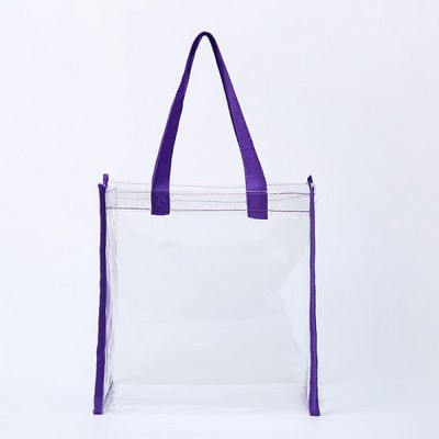 PVC Stadium Tote Bag