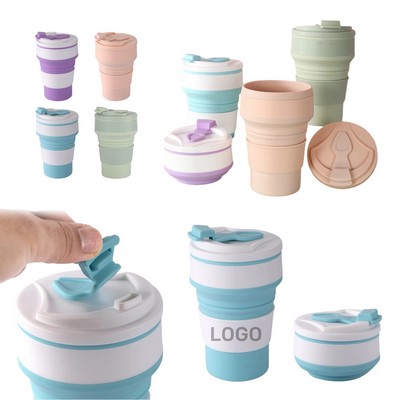 Portable Silicone Foldable Outdoor Water Cup