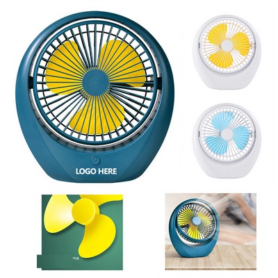 Portable Mini Desktop Fan