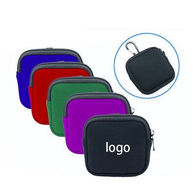 Mini Neoprene Coin Purse
