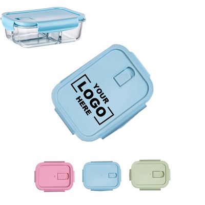 Lunch Box High Temperature Resistant Household Round Fresh Box
