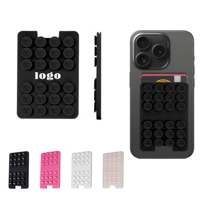 Suction Phone Card Holder Mount