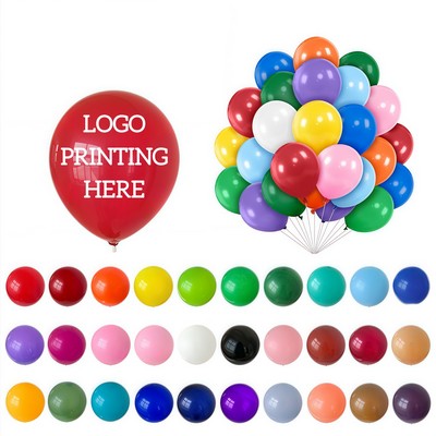 10" Colorful Latex Balloons