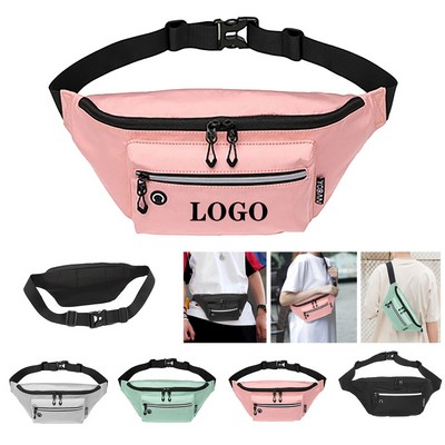 Multi-Pocket Sports Waist Pack