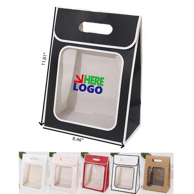 Kraft Paper Bags with Window