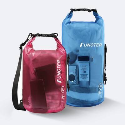 Transparent Foldable Waterproof Tube Bag/Dry Bag
