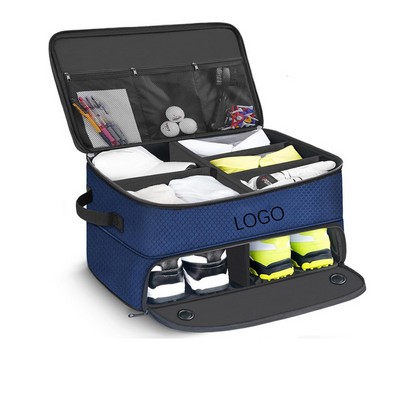 Golf Trunk Organizer - 2 Layer Car Locker for Golf