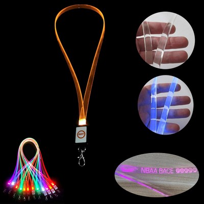 LED Flashing TPU Lanyards