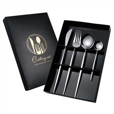 4 pcs Cutlery Fork Spoon Knife Set