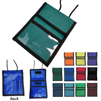 Nylon Neck Wallet