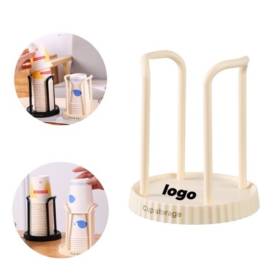 Paper Cup Storage Rack For Home Use
