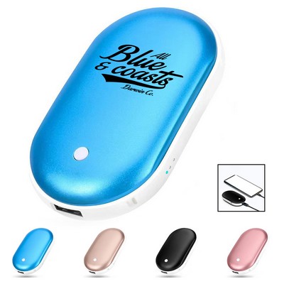 3600mAh Rechargeable Hand Warmer Power Bank