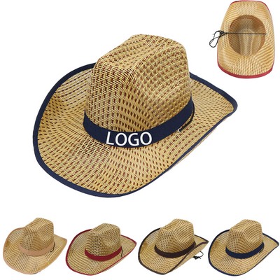 Travel Panama Cowboy Straw Hat