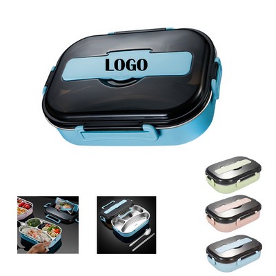 Insulated Lunch Box With Steel Tray