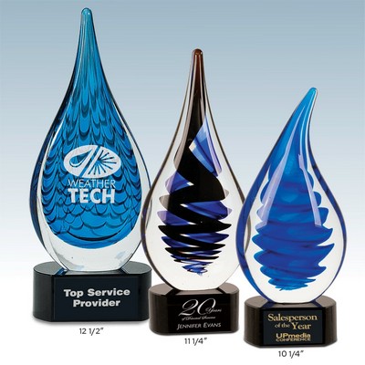 Water Droplet Art Glass Awards