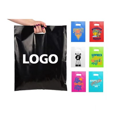 Recyclable Reinforced Handle Plastic Bag9*12''