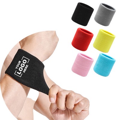 Highly Elastic Moisture Absorbing Sports Wristband