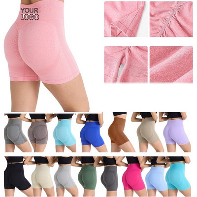 Premium High-Waisted Yoga Shorts for Women