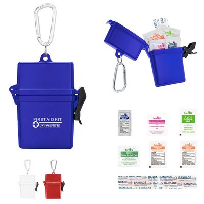 8-Piece Waterproof First Aid Kit