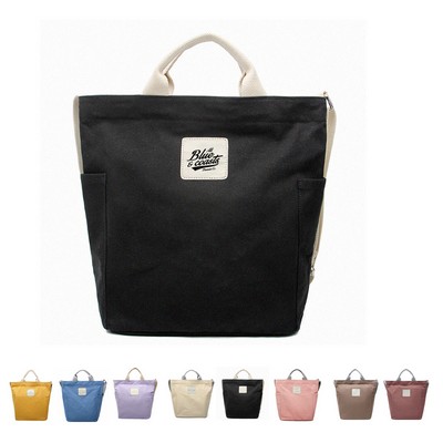 Large-capacity Canvas Tote Bag