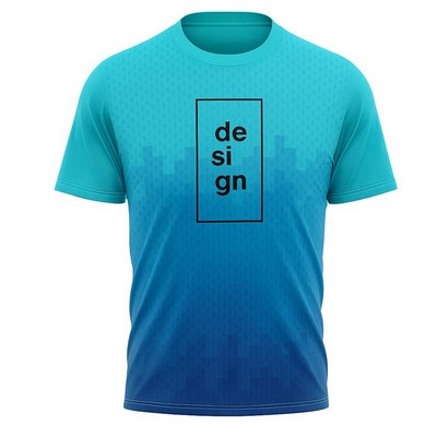 Unisex 150G Pinhole Mesh Short Sleeve Performance T-Shirt