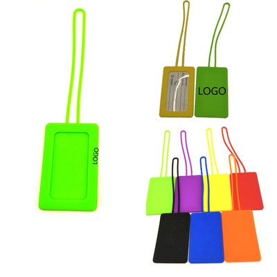 Eco-Friendly Silicone Luggage Tags for Travel