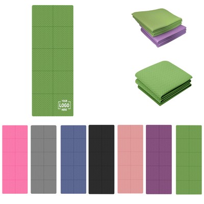 Foldable Exercise Mat with Non-Slip Texture