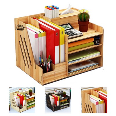 Wooden Multi-layer Desk Organizer