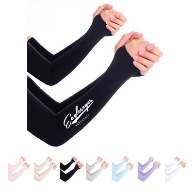 Men & Women Sun Protection Cooling Arm Sleeves