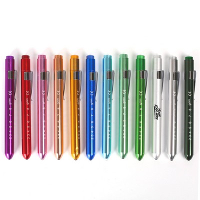 Led Medical Doctor Penlight With Pupil Gauge