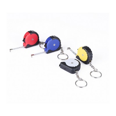 Portable Mini Retractable Pocket Keyring Tape Measure