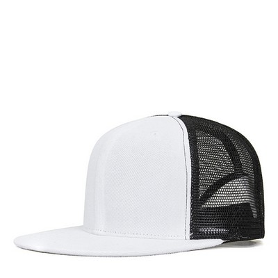 Flat Mesh Back Hip Hop Hat