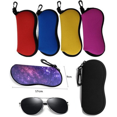 Neoprene Zipper Eyeglass Pouch