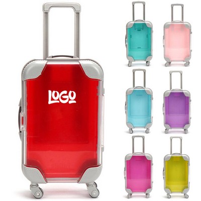 Mini Safe Plastic Travel Suitcase Toy Storage Box