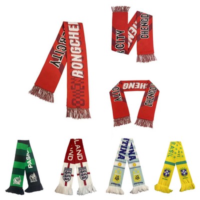 Warm Knitted Sports Scarf