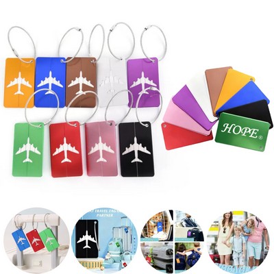 Aluminium Luggage Tags