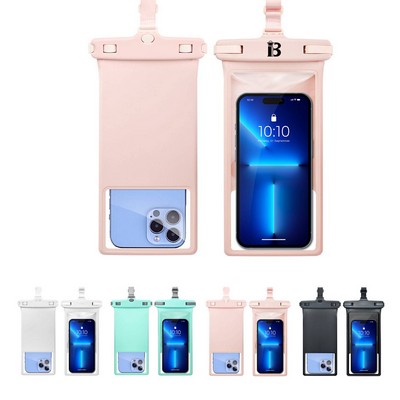 7" TPU Waterproof Phone Pouch Case