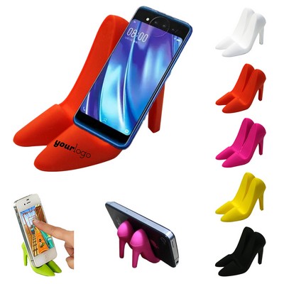 Mini High Heels Silicone Phone Holder
